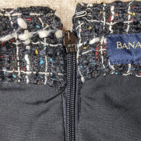 New Banana Republic Women's Tweed Patterned Pencil Skirt - Picture 7 of 10